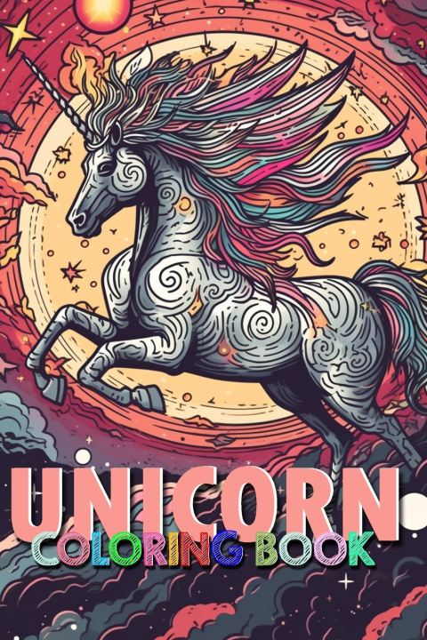 Knjiga Unicorn Coloring Together ZTECH MEDIA