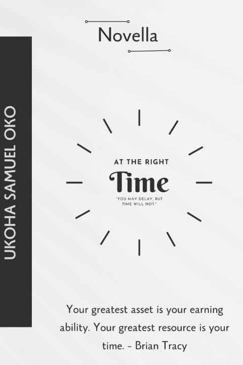 Kniha At The Right Time Ukoha Samuel Oko