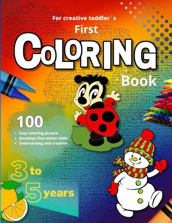 Kniha First Coloring Book Yanela Edith Hernández Perco