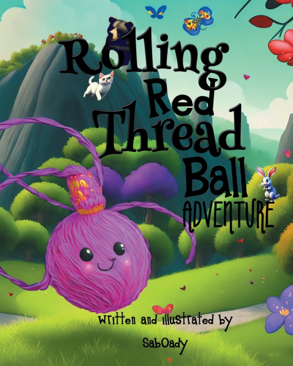 Kniha Rolling Red Thread Ball Adventure SabOady 0