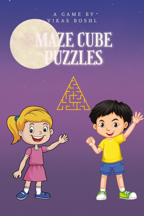 Knjiga Maze cube puzzles game Vikas Boshl