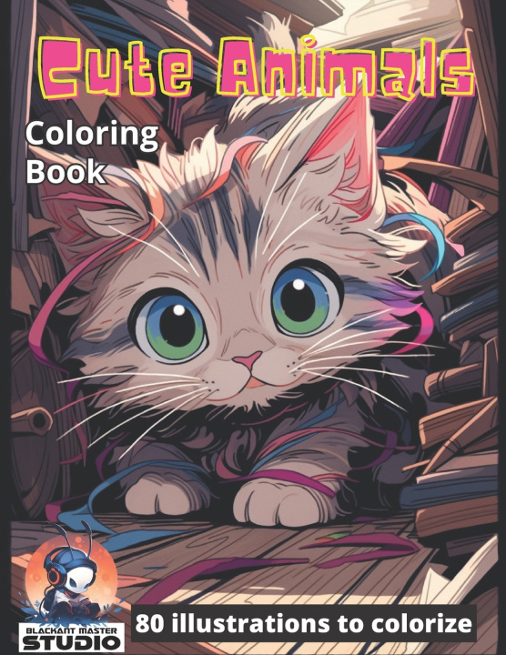 Kniha Cute Animals anthony magdelaine