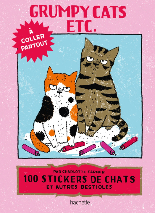 Kniha Stickers Grumpy Cats etc. 