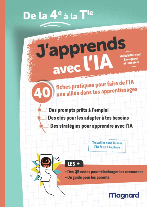 Kniha J'apprends avec l'IA Bertrand