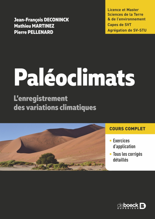 Knjiga Paléoclimats Deconinck