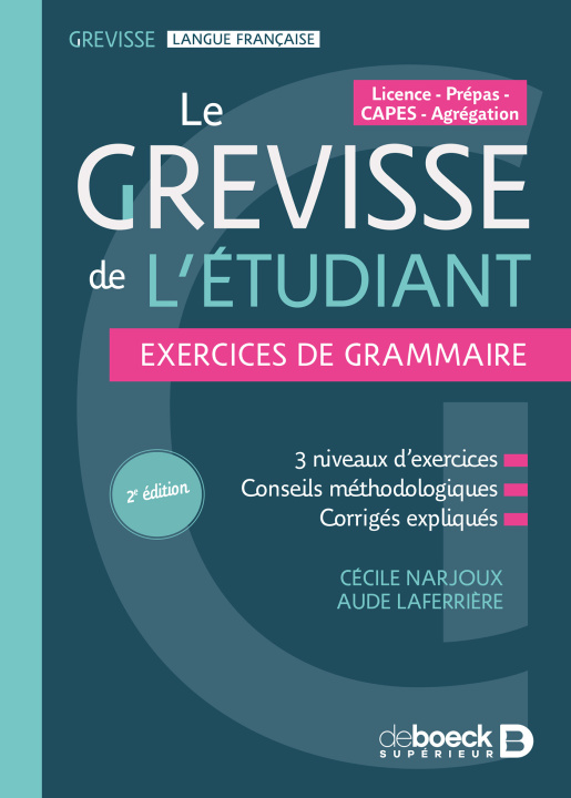 Knjiga Le Grevisse de l'étudiant - Exercices de grammaire Narjoux