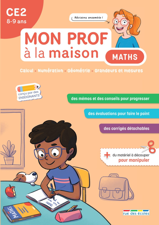 Knjiga Mon prof à la maison - Maths CE2 Denoël