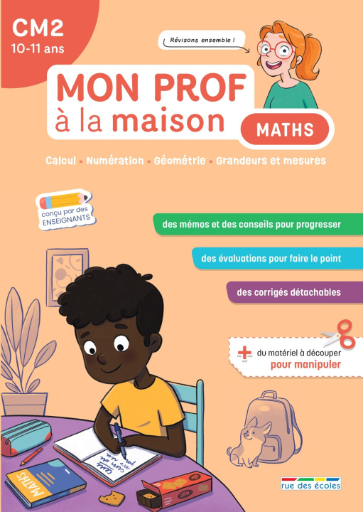 Kniha Mon prof à la maison - Maths CM2 Denoël