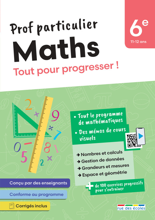 Kniha Prof particulier - Maths 6e Cronier