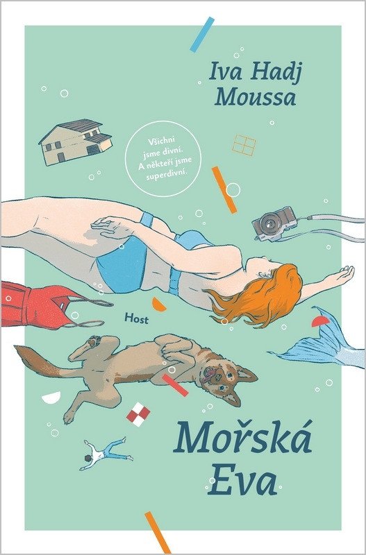 Książka Mořská Eva - Román o tom, co nás drží nad vodou Moussa Iva Hadj