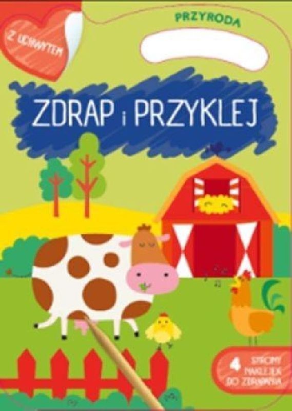 Knjiga Przyroda. Zdrap i przyklej Opracowanie zbiorowe