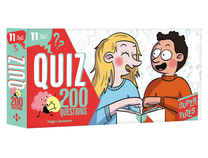 Kniha 200 quiz pour les Super Futés 11 ans Sandra Collet