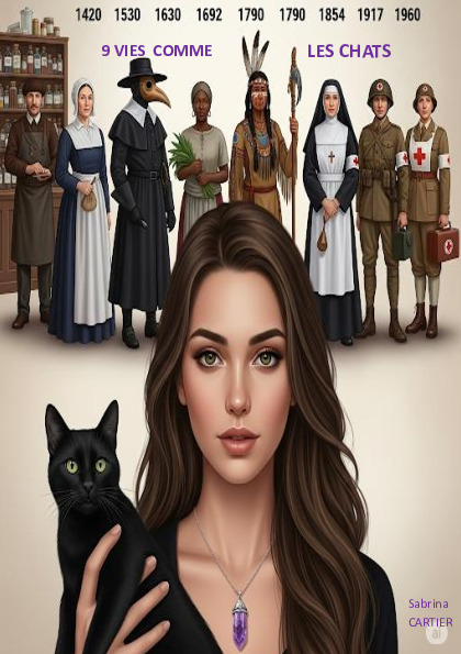 Livro 9 vies, comme les chats CARTIER