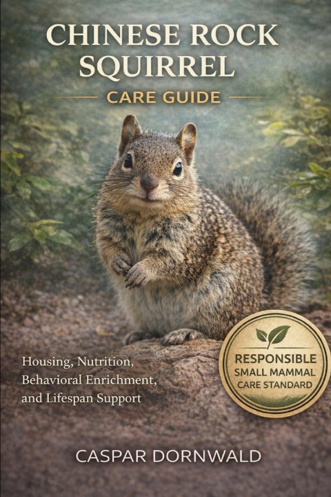 Knjiga CHINESE ROCK SQUIRREL CARE GUIDE CASPAR DORNWALD
