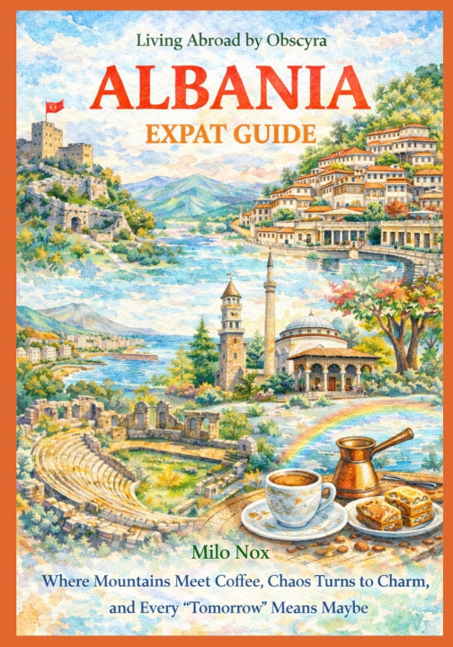 Kniha ALBANIA Expat Guide Milo Nox