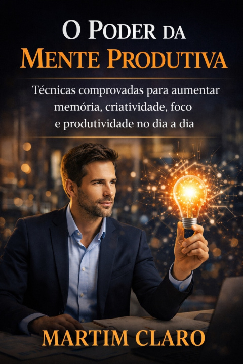 Boek O Poder da Mente Produtiva Martim Claro