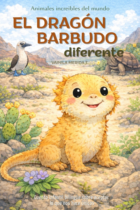 Kniha El dragón barbudo diferente Vainila Merida T.
