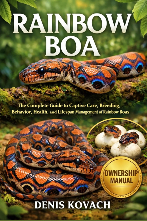 Kniha RAINBOW BOA DENIS KOVACH