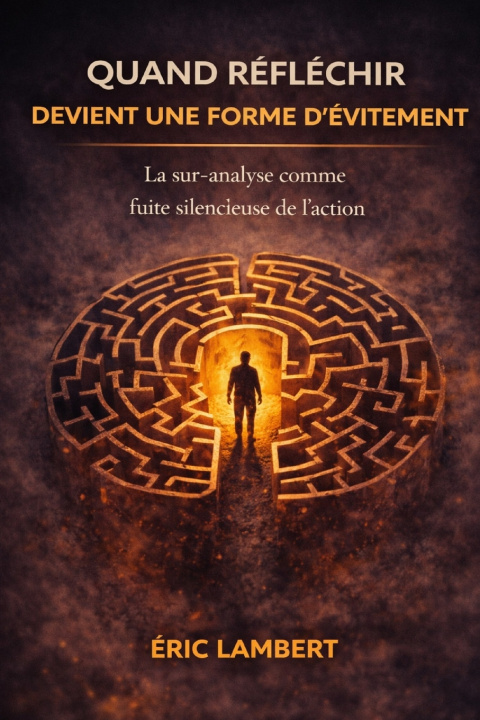 Kniha Quand réfléchir devient une forme d'évitement ERIC LAMBERT
