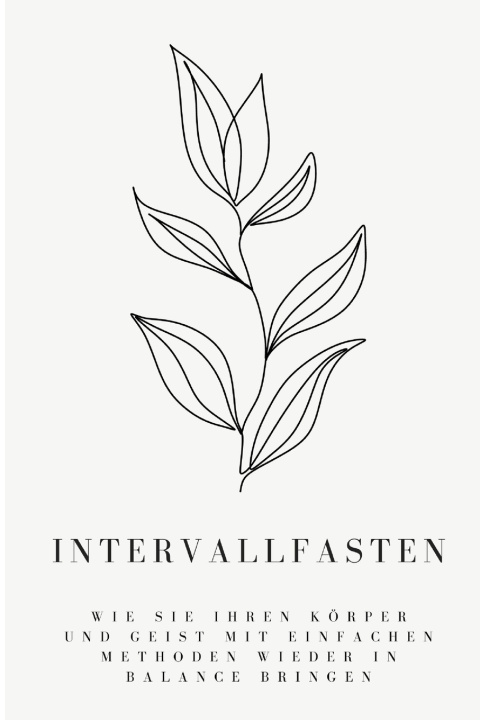 Kniha Intervallfasten Florian Müller