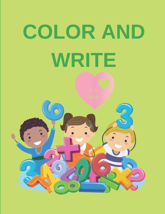 Kniha Color and write DEEA RIONELIA