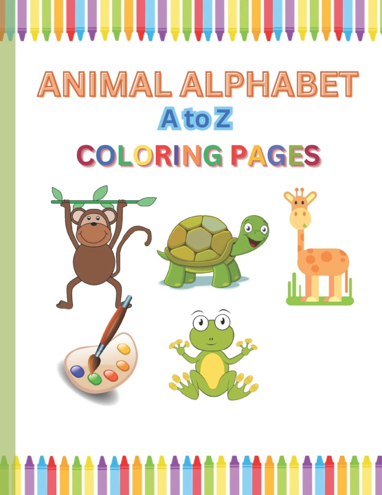 Knjiga ALPHABET ANIMALS COLORING BOOK Kuldeep Jaiswal