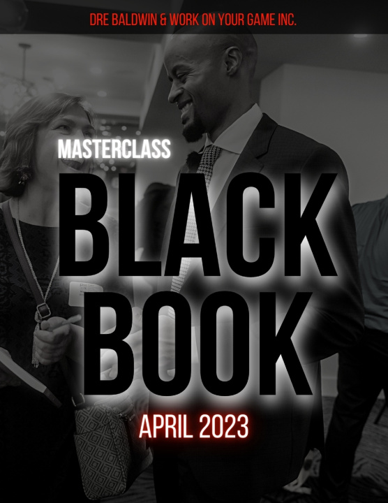 Kniha Black Book Dre Baldwin