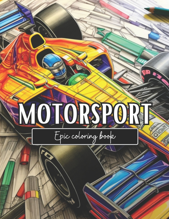 Kniha Epic Coloring Book Cirkuss