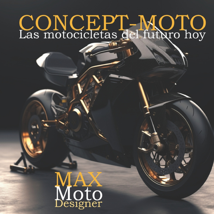 Kniha CONCEPT-MOTO Maxime Blanchard