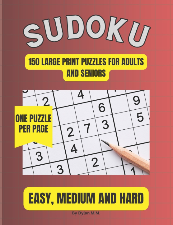Kniha Sudoku Dylan M.M.