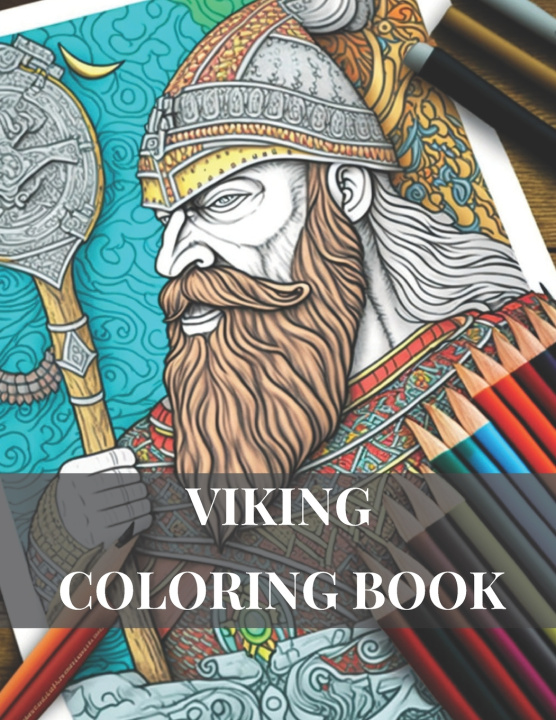 Kniha Viking Coloring Book Cody J Merrill