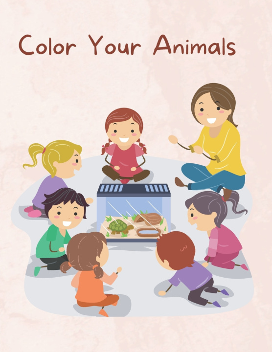 Kniha Color Your Animals Kristen L Jeffers