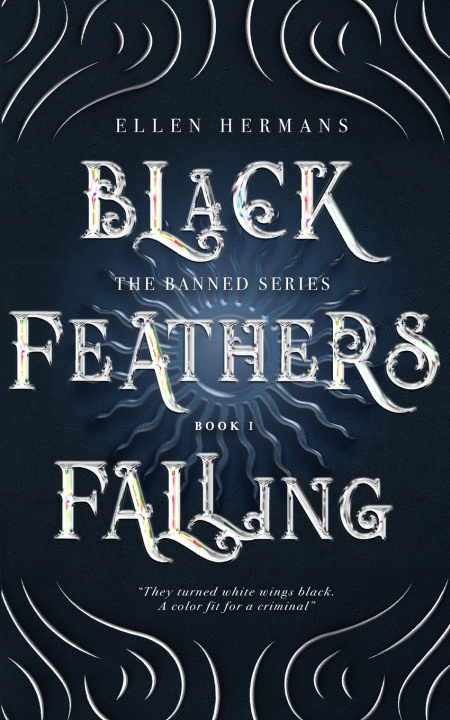 Kniha Black Feathers Falling Ellen Hermans