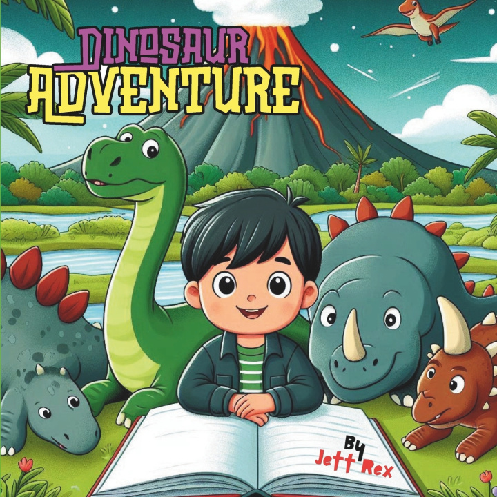 Kniha Dinosaur Adventure Jett Rex