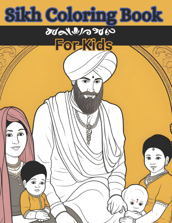 Knjiga Sikh Coloring Book For Kids Achal Singh