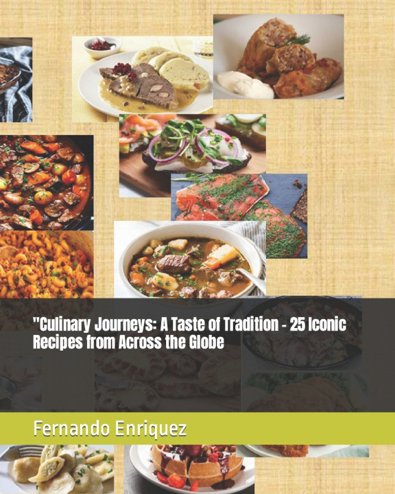 Kniha "Culinary Journeys Fernando Enmanuel Enriquez