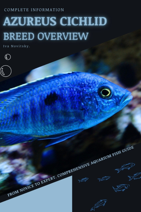 Knjiga Azureus Cichlid Iva Novitsky