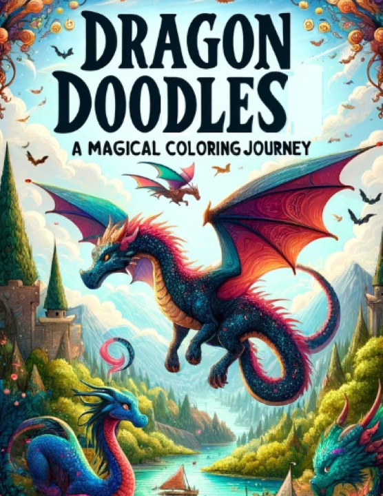 Kniha Dragon Doodles Brian Nagajew