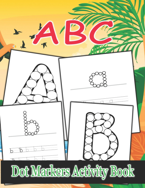 Kniha ABC Dot Markers Activity Book Oussama Zinaoui