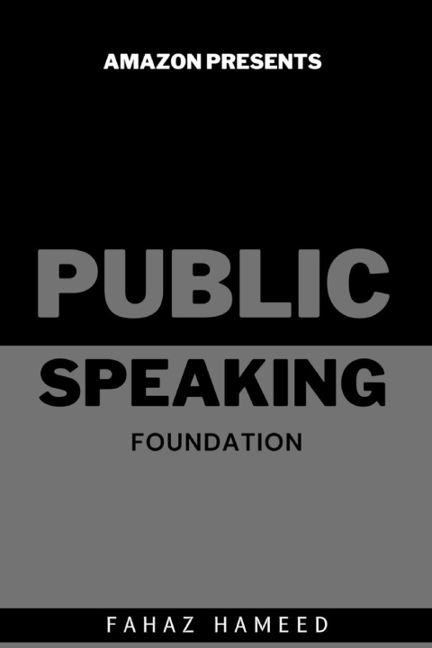 Kniha Public Speaking Fahaz Hameed