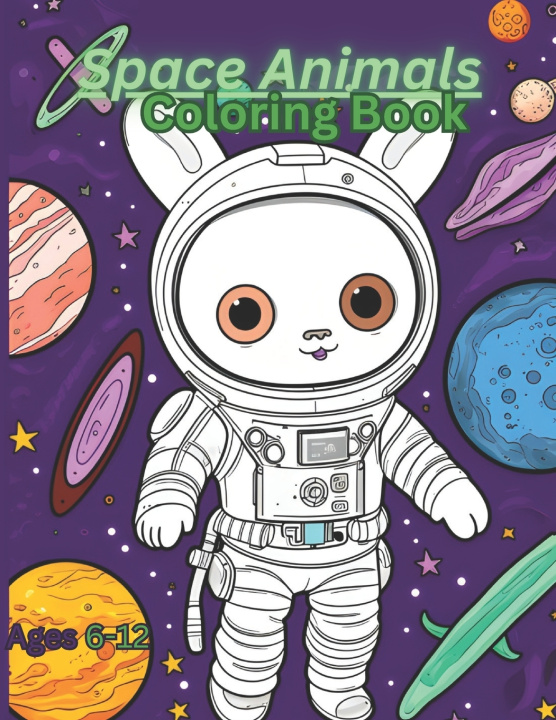Kniha Space Animals Coloring Book S.R. Franklin