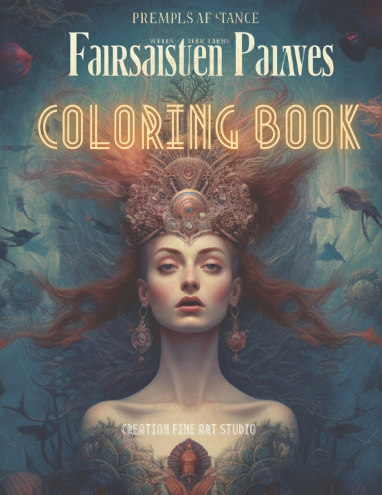 Knjiga Coloring book Creation Fine Art Studios