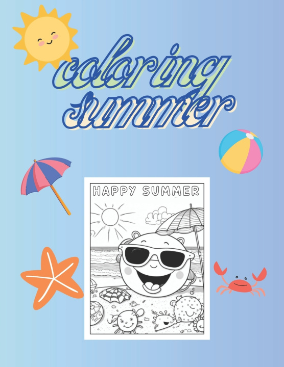 Knjiga Coloring summer Miguel Carrasco