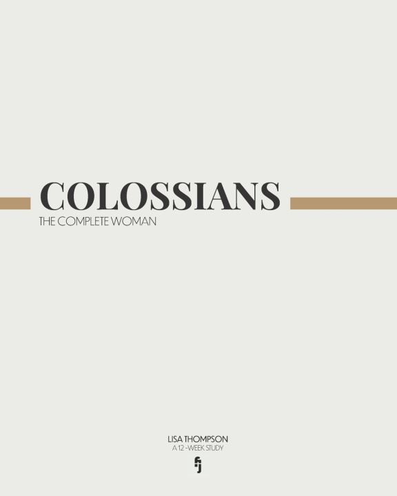 Kniha Colossians Lisa Ann Thompson