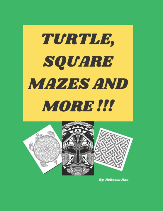 Kniha TURTLE, SQUARE MAZES AND MORE! Rebecca Rae
