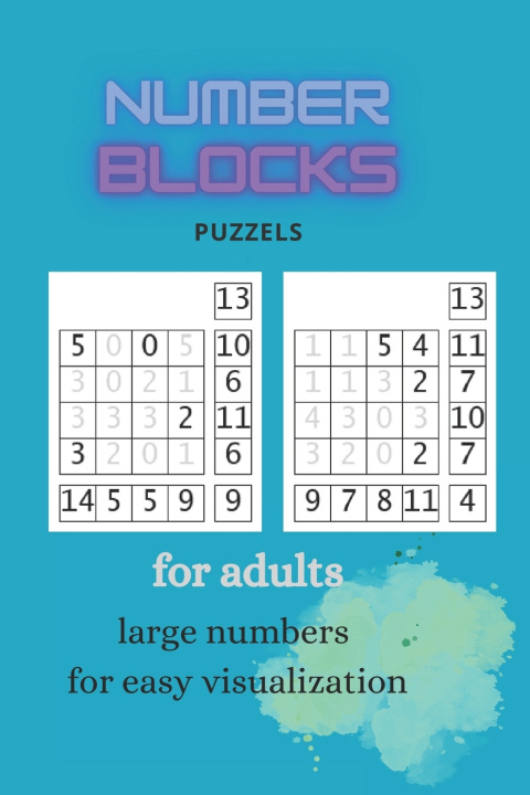 Kniha NUMBER BLOCKS PUZZLE J INJANTE