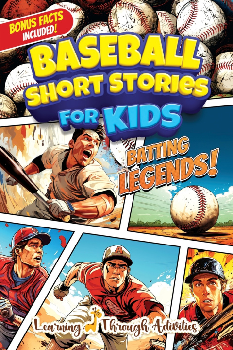 Kniha Baseball Short Stories For Kids Learning Through Activities