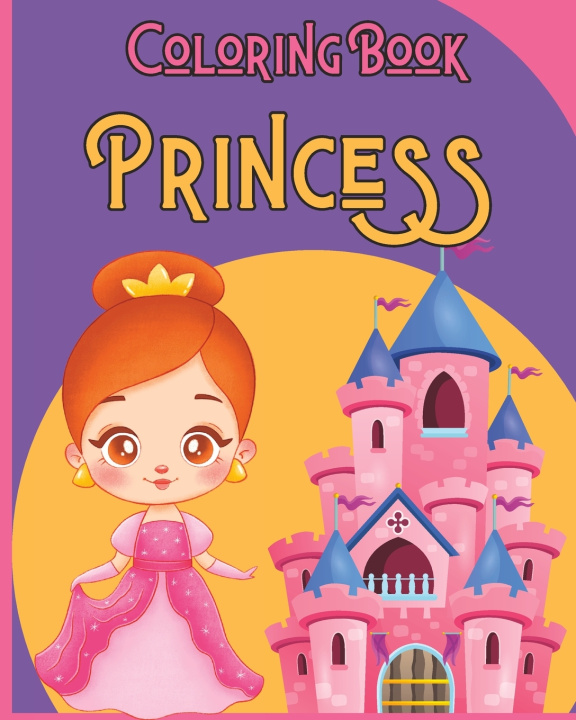 Kniha PRINCESS - Coloring Book Wonderful Press