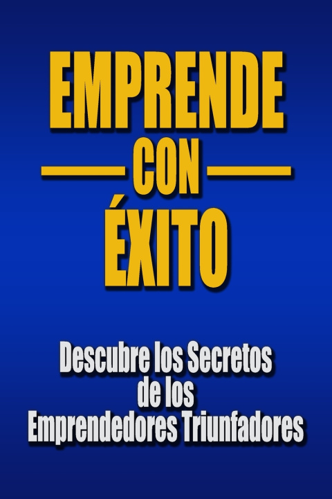 Kniha Emprende con Éxito William V. Jenkins