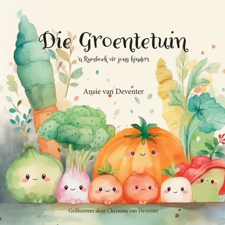 Kniha Die Groentetuin Ansie van Deventer